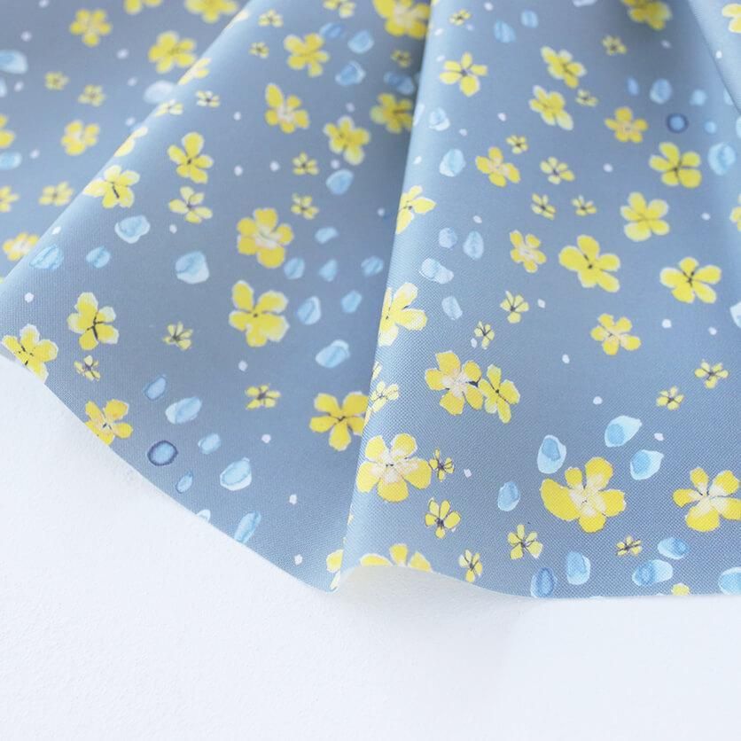 秋うらら アッシュグレー Nunocoto Fabric 秋うらら アッシュグレー Nunocoto Fabric