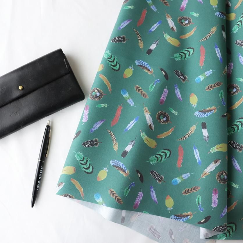 鳥柄生地サンプルページ dance of birds 鳥柄- 布・生地の通販サイト：nunocoto fabric