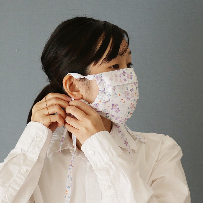 柄が選べるキット：大人マスク＆マスクケース | nunocoto fabric