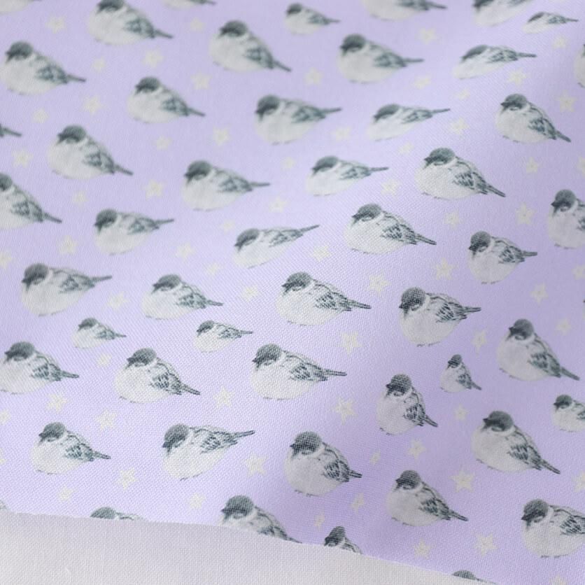 ふくらむすずめ 鳥・ことり- 布・生地の通販サイト：nunocoto fabric