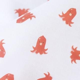 HOT DOG LUNCH（レトログリーン）ホットドッグ柄- 布・生地の