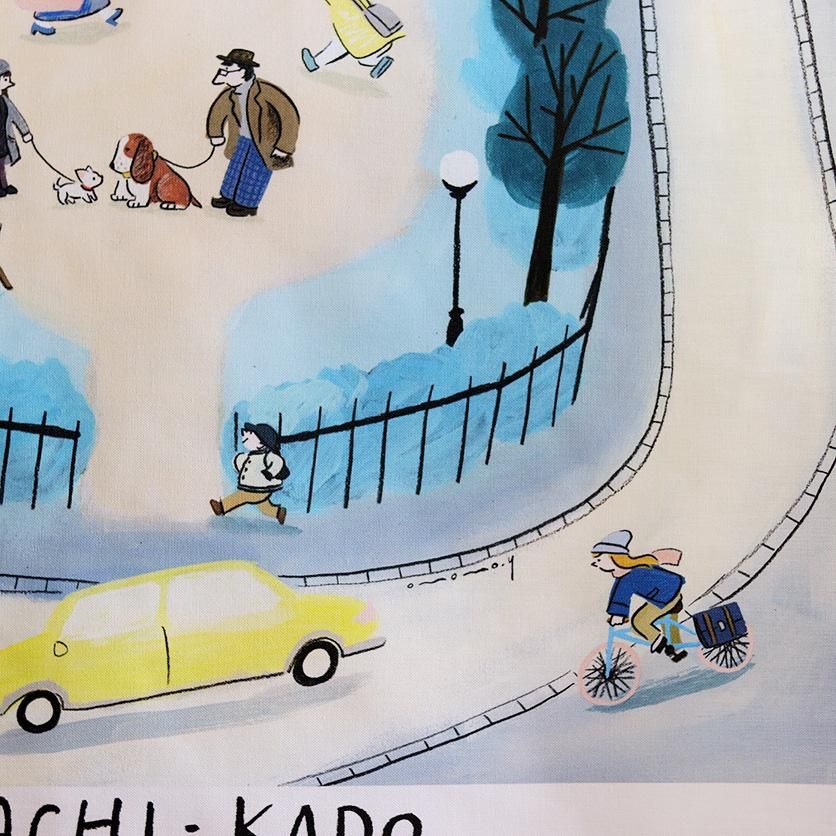 ファブリックポスター：街角 -公園-（大桃洋祐） | nunocoto fabric