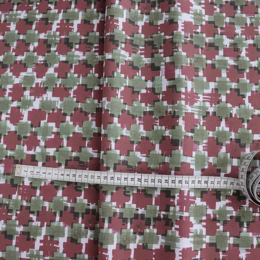 niko　被布飾り　10本 stampcheck（レンガ） - 生地と型紙の通販サイト：nunocoto fabric