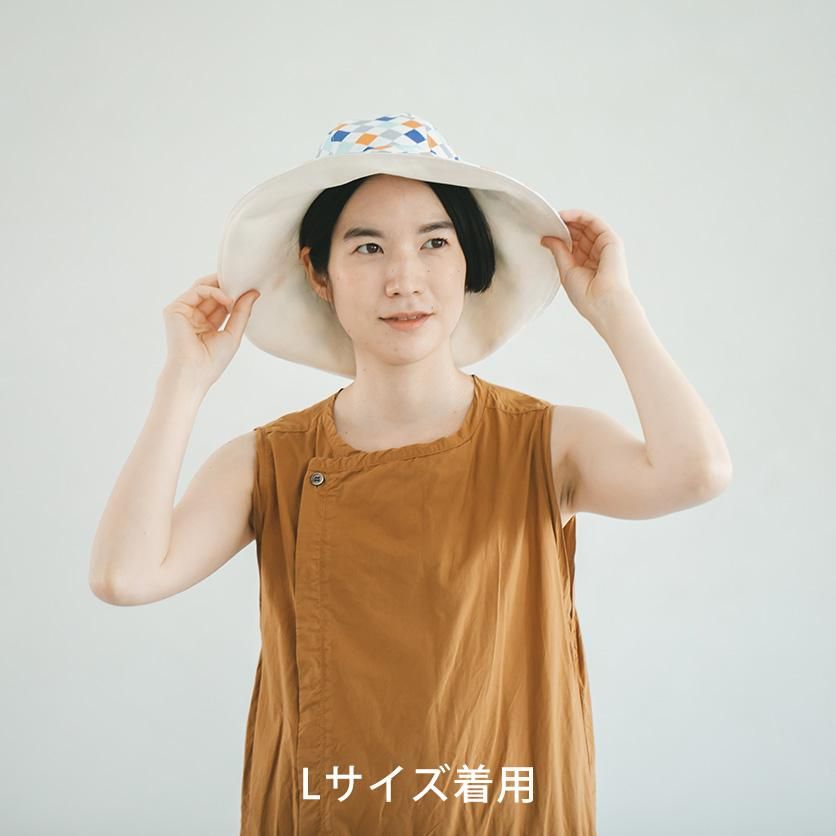 リバーシブルのたためる帽子キット・M/Lサイズ(柄が選べる リバーシブルのたためる帽子キット・M/Lサイズ(柄が選べる