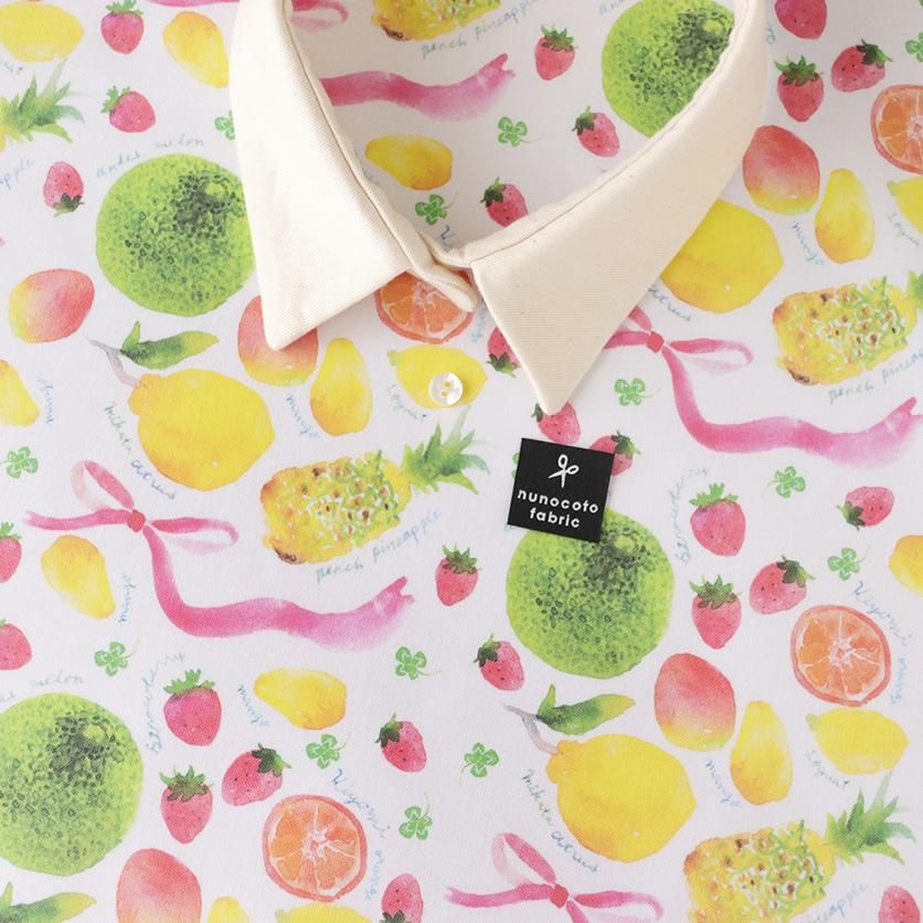 フルーツ！ - 生地と型紙の通販サイト：nunocoto fabric