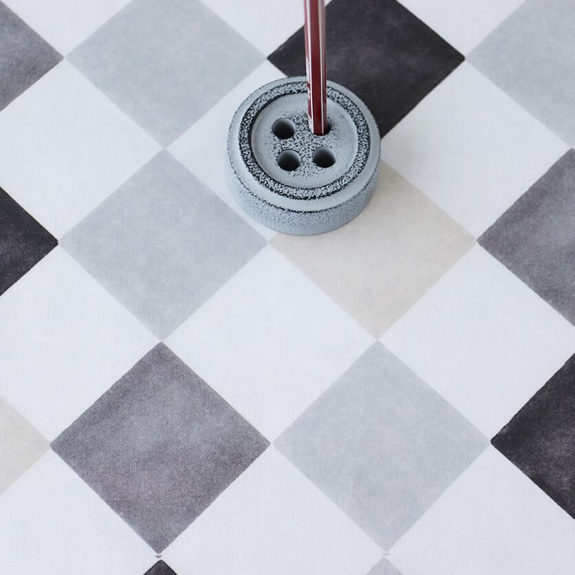 交差するスクエア big（モノクロ） - 生地と型紙の通販サイト