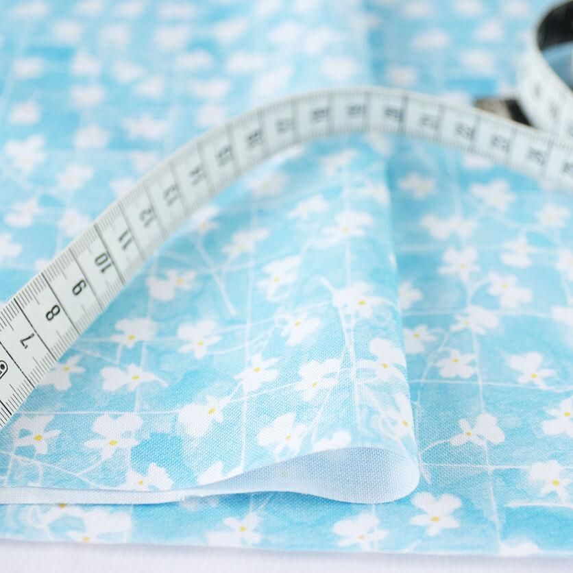 orchid（ブルー） - 生地と型紙の通販サイト：nunocoto fabric