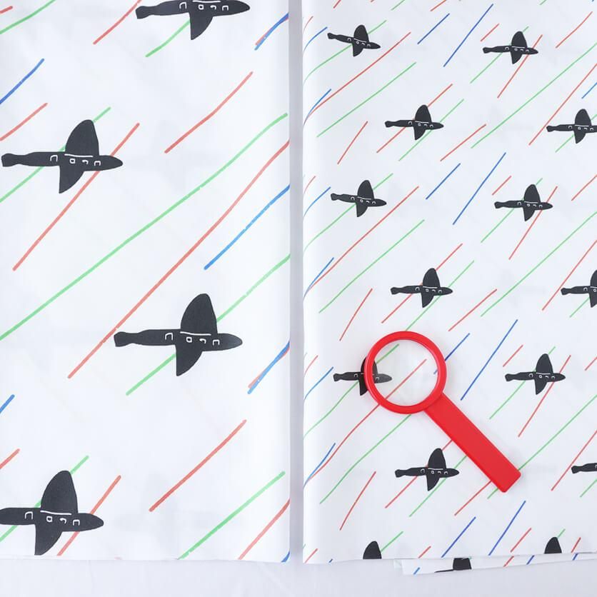ひこうき big 飛行機柄- 布・生地の通販サイト：nunocoto fabric