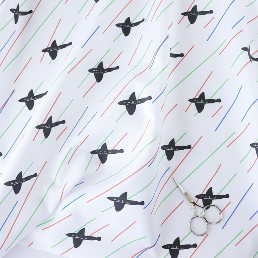 ひこうき 飛行機柄- 布・生地の通販サイト：nunocoto fabric