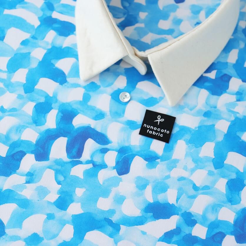 namima 水彩柄- 布・生地の通販サイト：nunocoto fabric