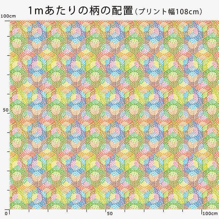 お値下げ致しました 色絵三色斑点文散らし水滴 滝口加全作 共箱 共布 colors 水玉・ドット柄- 布・生地の通販サイト:nunocoto fabric