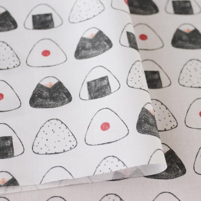 おにぎり おにぎり柄- 布・生地の通販サイト：nunocoto fabric