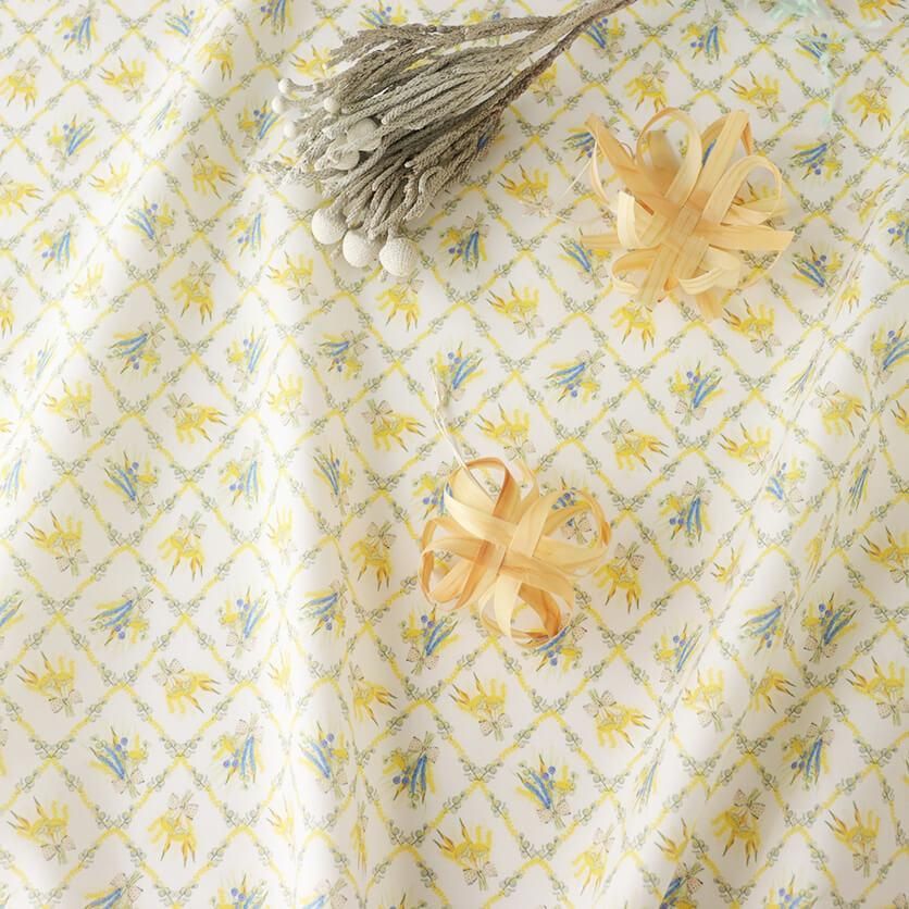 ドライフラワーmini（イエロー）北欧・花柄- 布・生地の通販