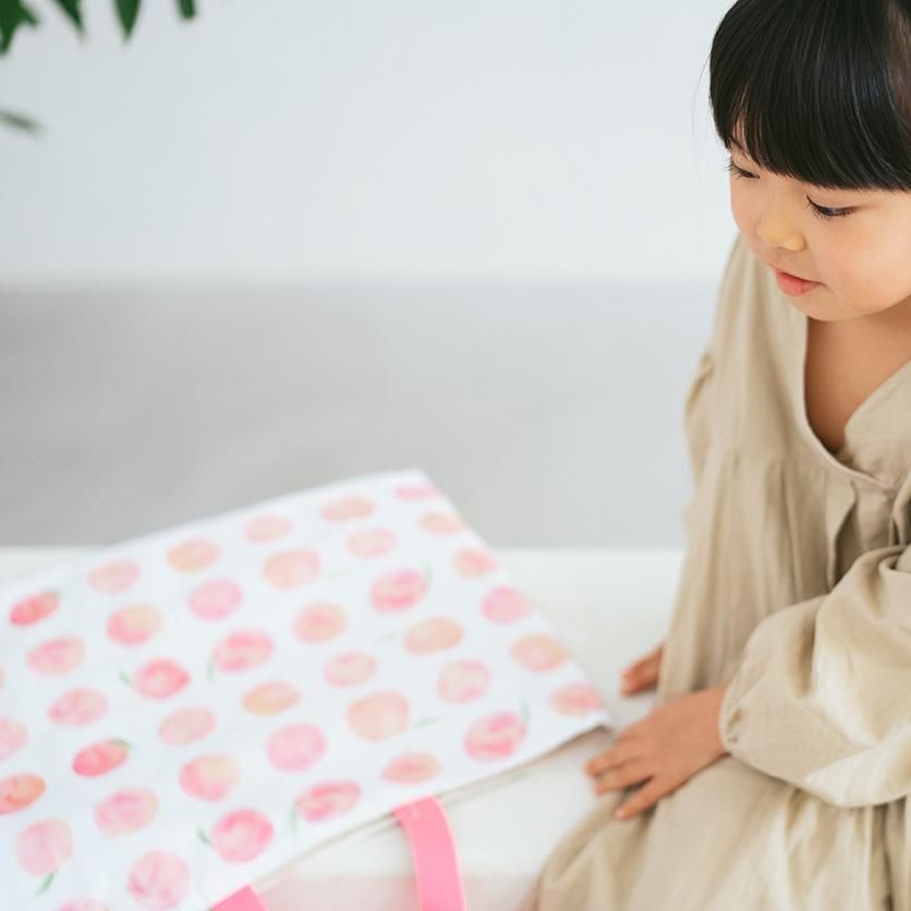 入園・入学グッズ手作りキット(6点セット)peach mini 入園・入学グッズ手作りキット(6点セット)peach mini