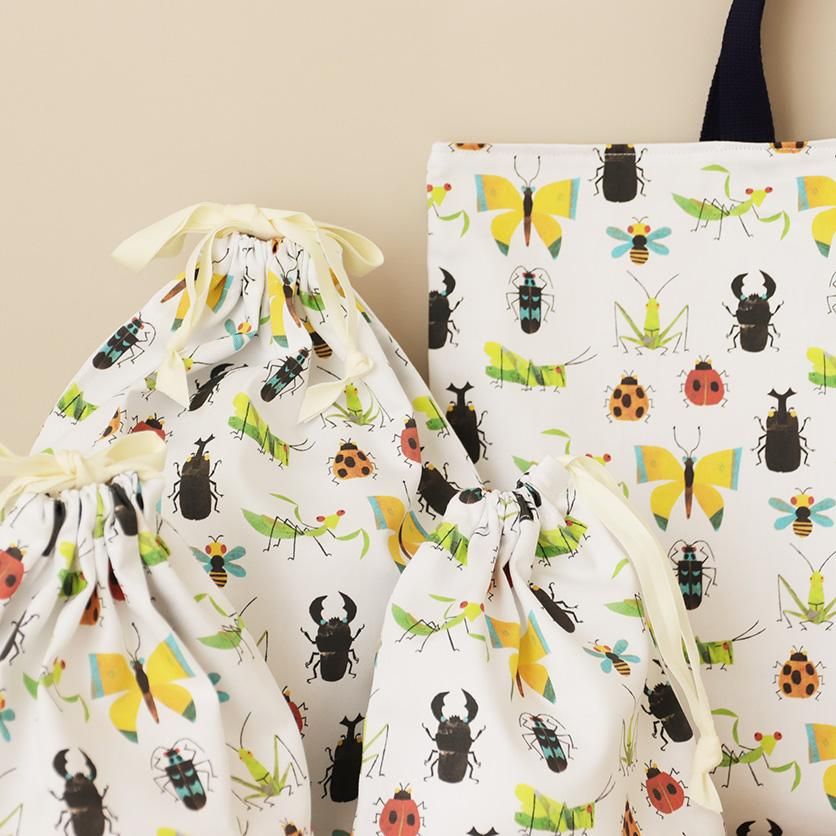 入園・入学グッズ手作りキット(6点セット)Happy Bugs 入園・入学グッズ手作りキット(6点セット)Happy Bugs