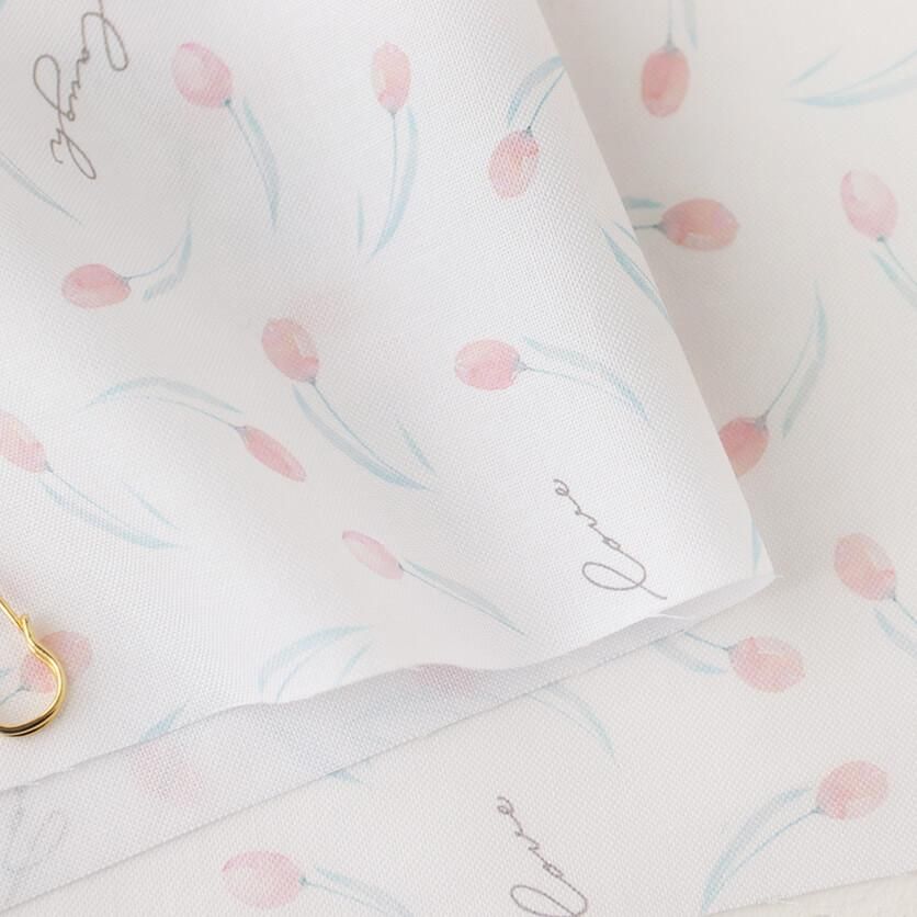 専用ページ　TULIP様 Tulip（mini／ホワイト）チューリップ・花柄- 布・生地の通販