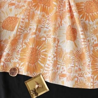 ひまわり柄の布・生地 | nunocoto fabric