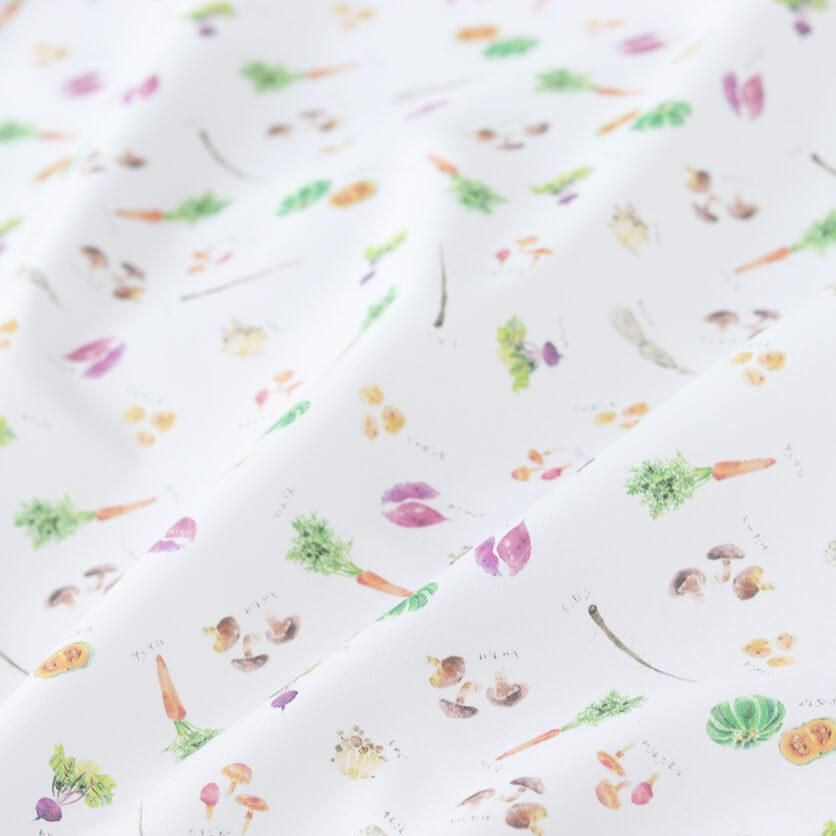 やさい・こんさい 野菜柄- 布・生地の通販サイト：nunocoto fabric