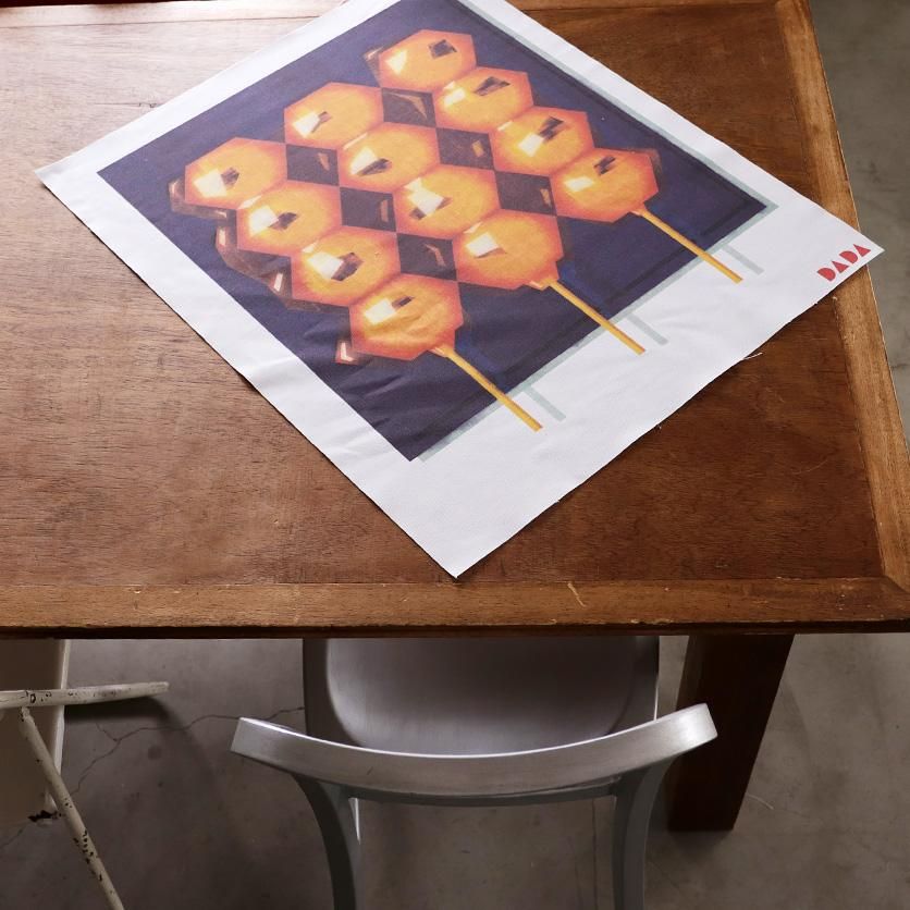 ファブリックポスター：みたらし団子（六角堂DADA） | nunocoto fabric