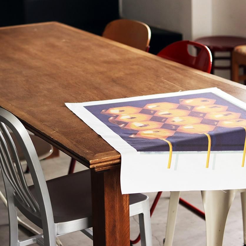 ファブリックポスター：みたらし団子（六角堂DADA） | nunocoto fabric