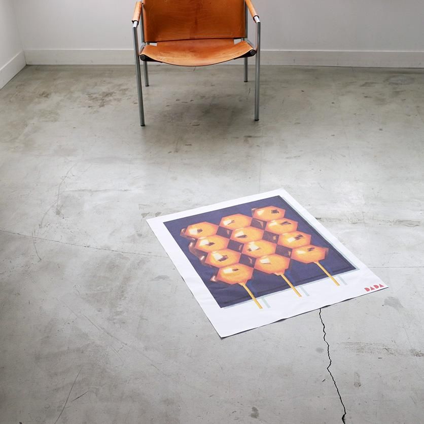 ファブリックポスター：みたらし団子（六角堂DADA） | nunocoto fabric