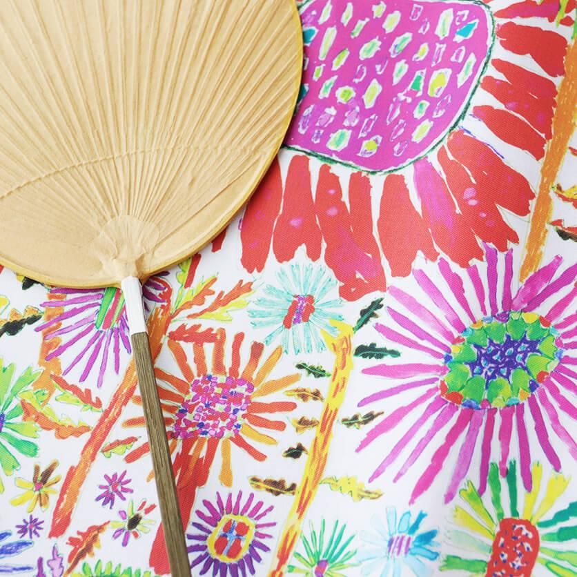 8月のひまわり(パッション)ひまわり・花柄- 布・生地の通販 8月のひまわり(パッション)ひまわり・花柄- 布・生地の通販