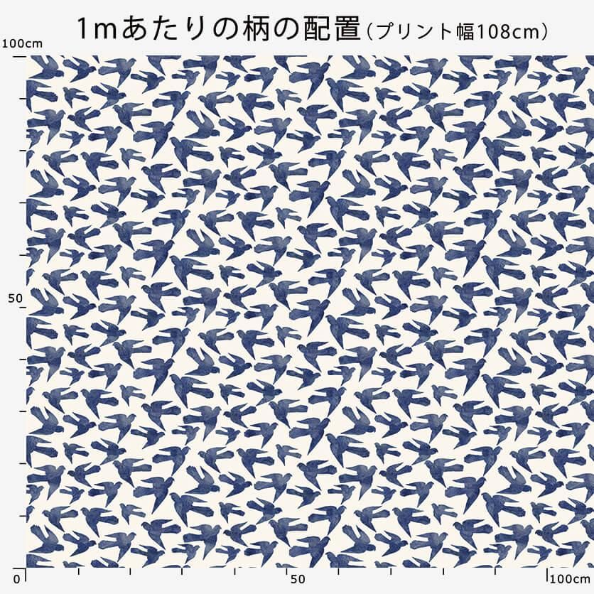 Ai Birds - 生地と型紙の通販サイト：nunocoto fabric