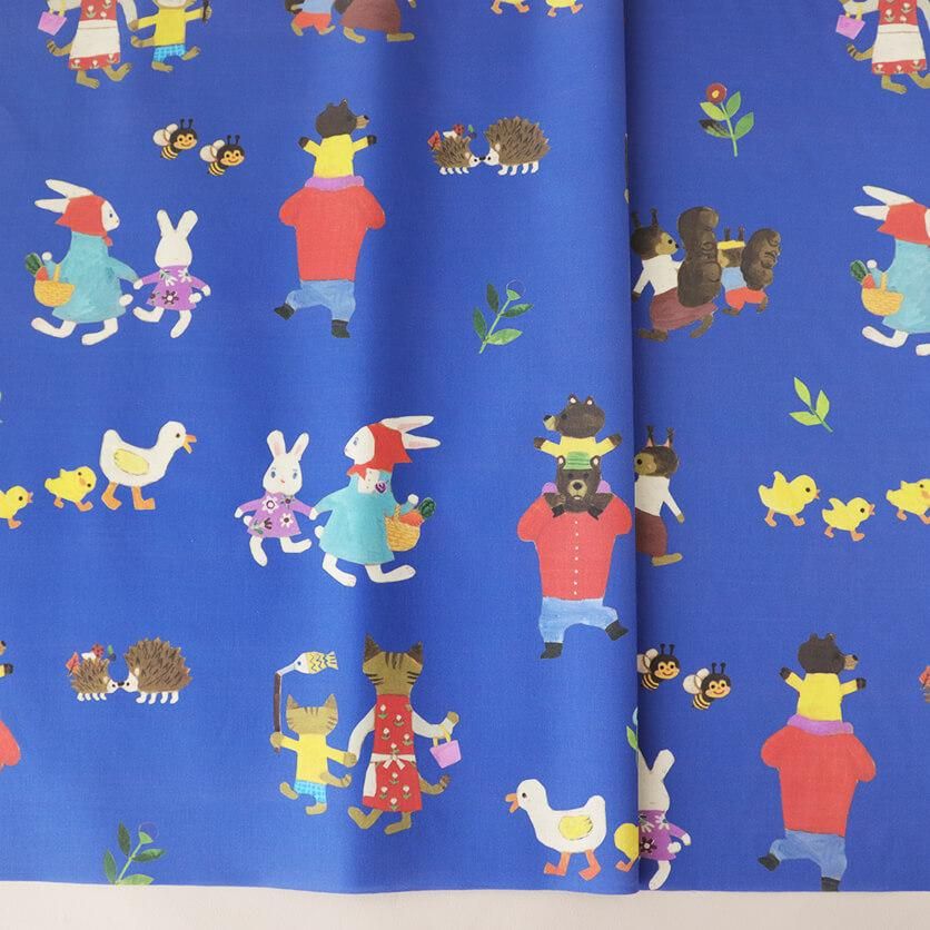 猫（ねこ・ネコ）柄の布・生地 | nunocoto fabric