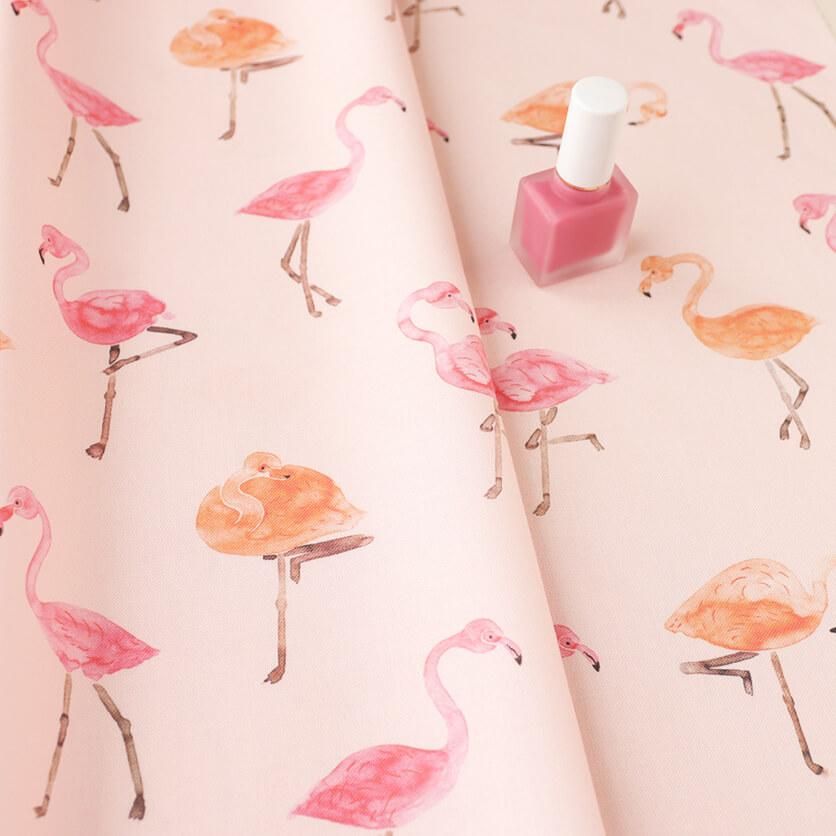 flamingo（ライトピンク） - 生地と型紙の通販サイト：nunocoto
