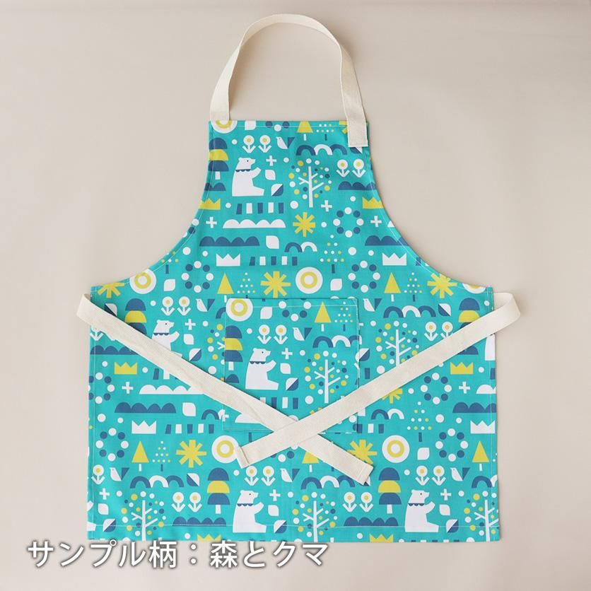 こどもエプロンキット（柄が選べるキット） | nunocoto fabric