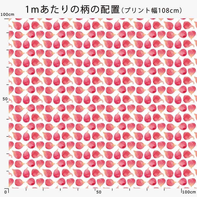 いちじく mini フルーツ・いちじく柄- 布・生地の通販サイト