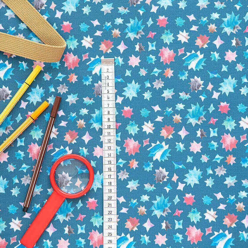 ハンドメイド♡オーダー生地 sparkle 星柄- 布・生地の通販サイト：nunocoto fabric