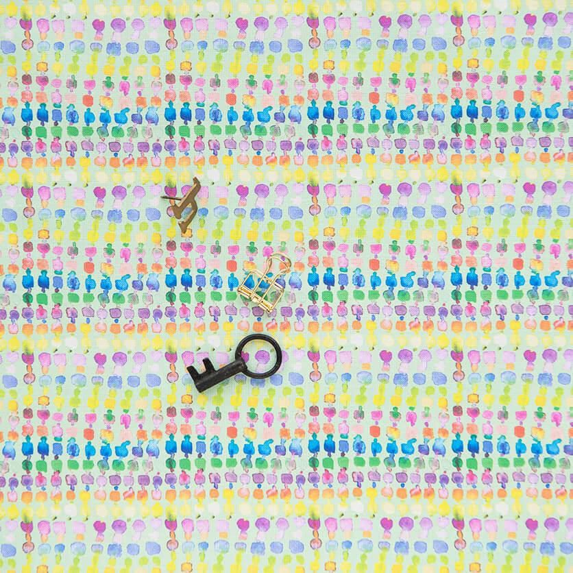 センソユニコ　Cube リネン風ライムグリーンロングコート　グリーン　夏 Textile（ライムグリーン） - 生地と型紙の通販サイト：nunocoto