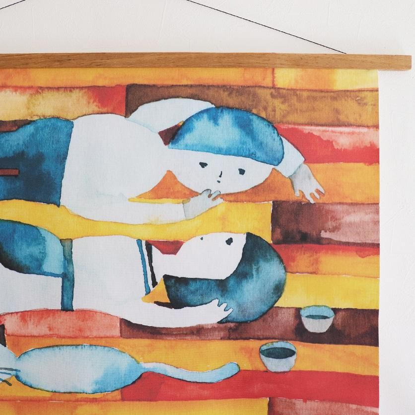 ファブリックポスター：休息（しんよんひ）） | nunocoto fabric