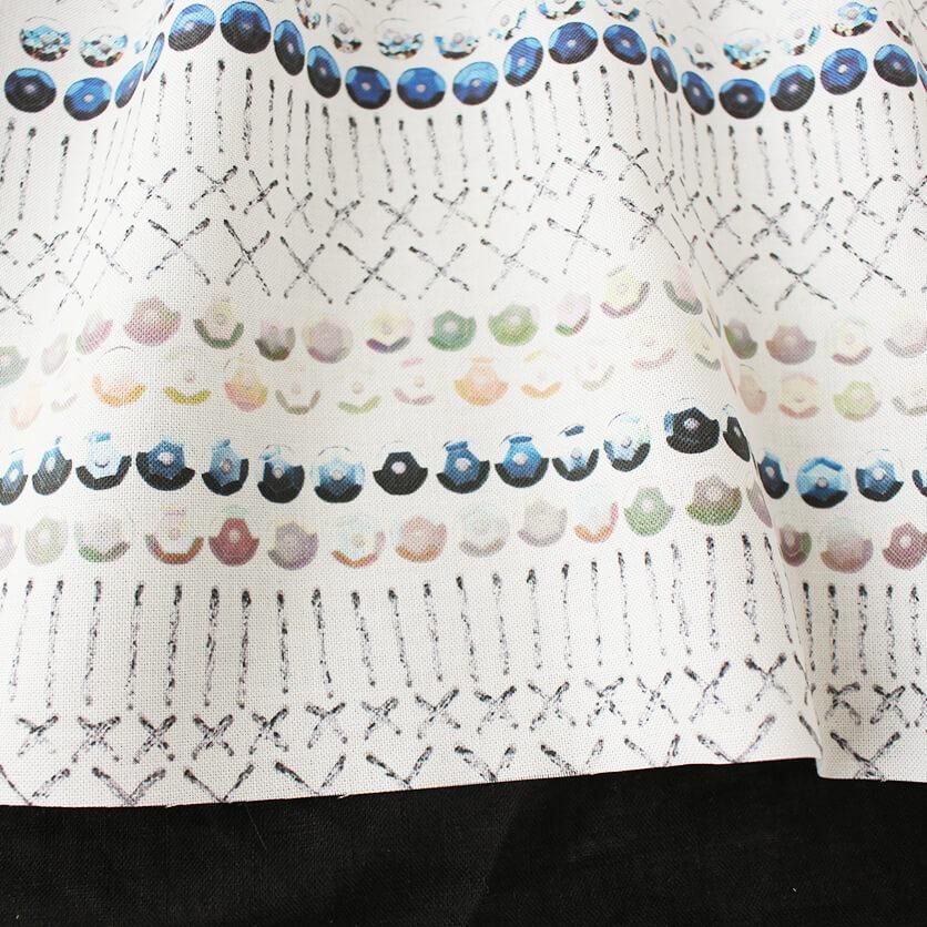 【生地タイプA】女の子生地 オーダー受付ページ tile pattern - 生地と型紙の通販サイト：nunocoto fabric