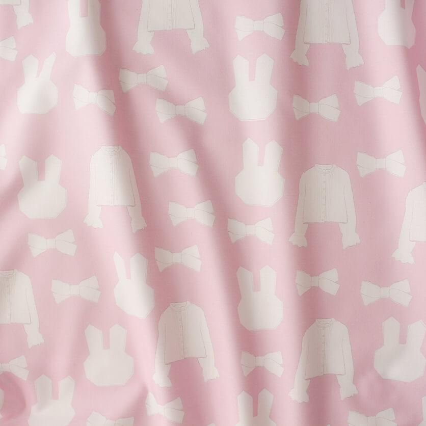 私のお気に入り small リボン・うさぎ柄- 布・生地の通販サイト