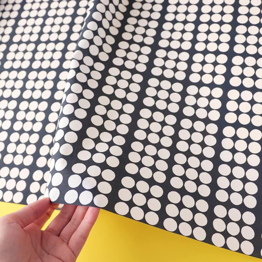 【水玉ページ】 Dots×Dots!（ピンク＆グリーン）ドット（水玉）柄- 布・生地の