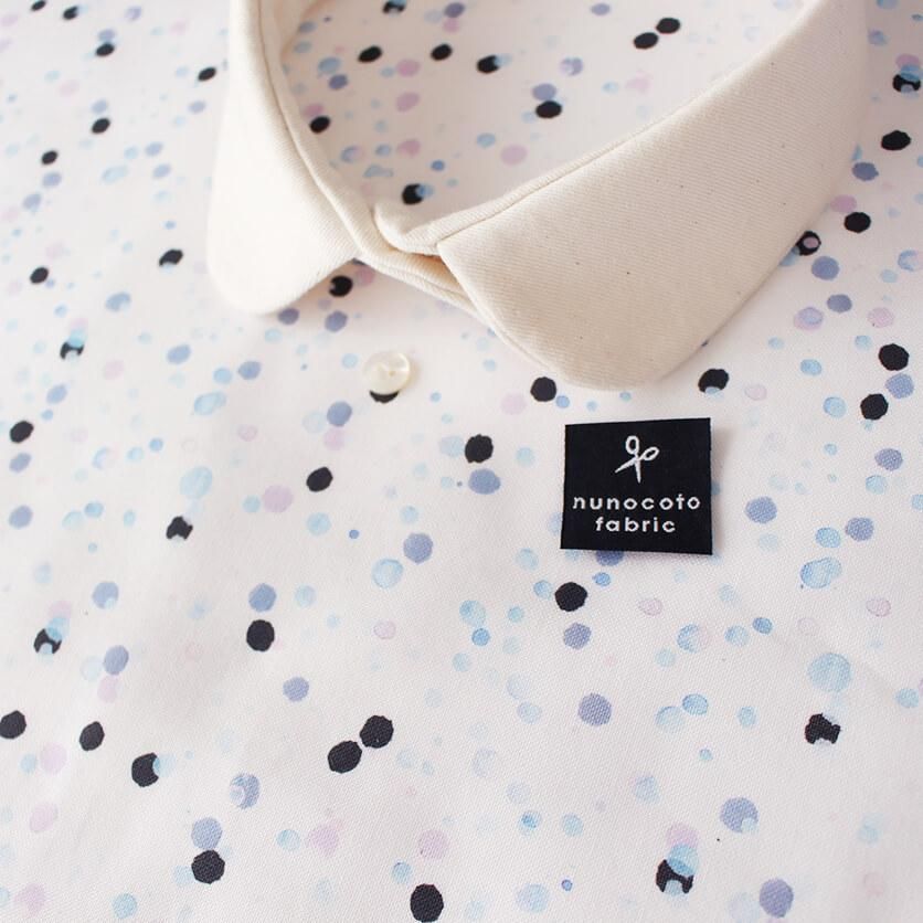 水彩の水玉 mini ドット柄- 布・生地の通販サイト：nunocoto fabric