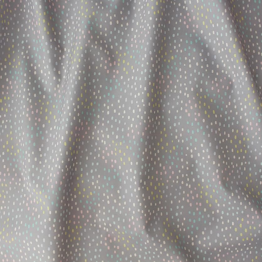 Abstract Dots（グレイ）水玉・ドット柄- 布・生地の通販サイト