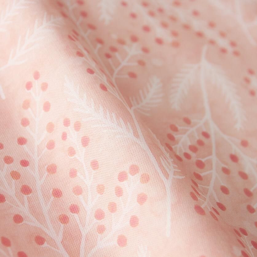 mimosa（ピンク）ミモザ・花柄- 布・生地の通販サイト：nunocoto fabric