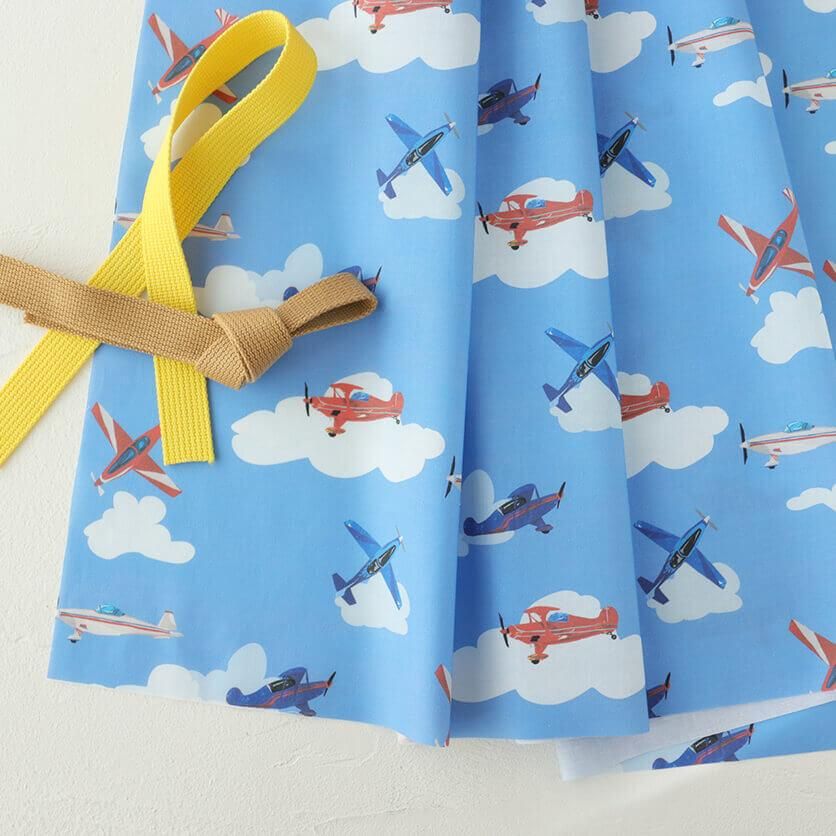 飛行機 のりもの柄- 布・生地の通販サイト：nunocoto fabric