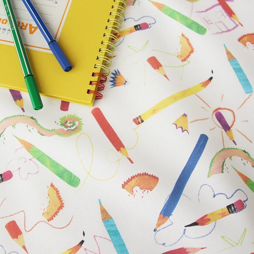 オーダー用生地サンプル   飛行機と雲 オーダー用生地サンプル 飛行機と雲