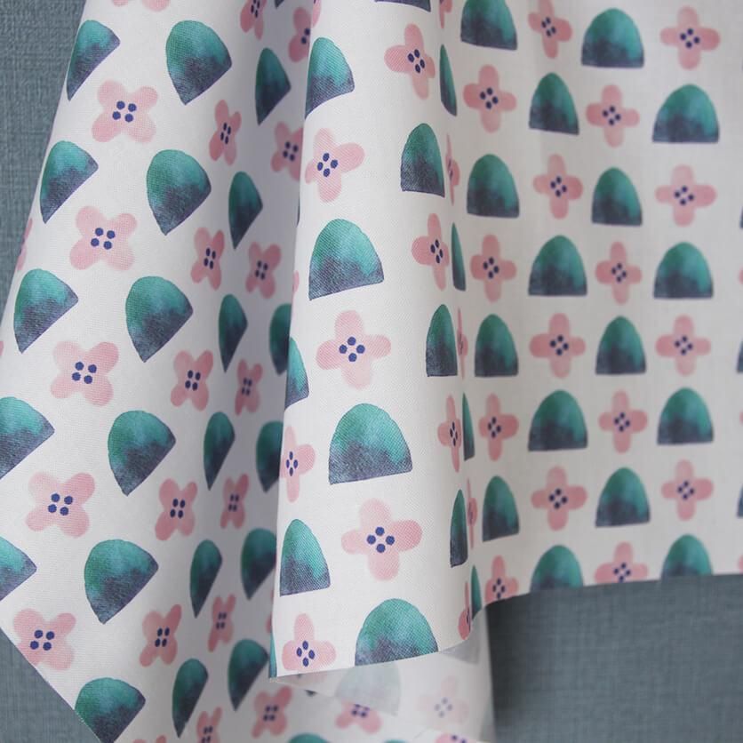 山の花 花柄- 布・生地の通販サイト：nunocoto fabric