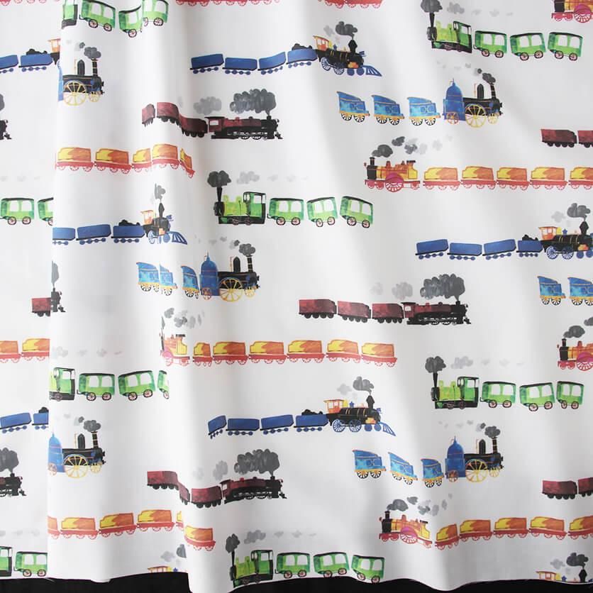 蒸気機関車 電車柄- 布・生地の通販サイト：nunocoto fabric