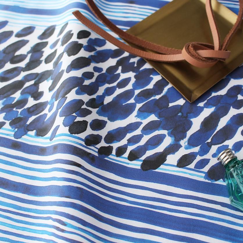 大海原（ブルー）海柄- 布・生地の通販サイト：nunocoto fabric