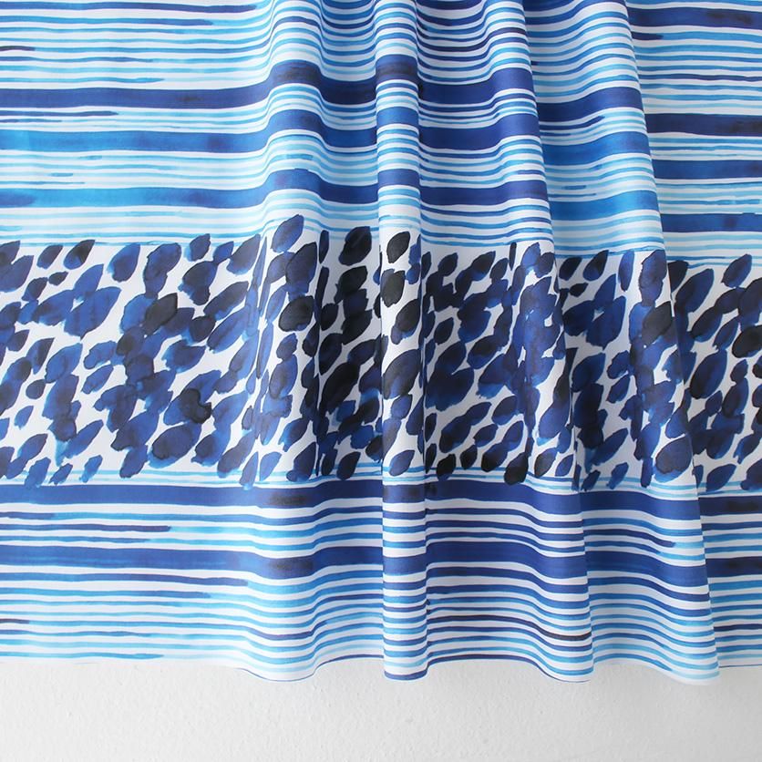 大海原（ブルー）海柄- 布・生地の通販サイト：nunocoto fabric