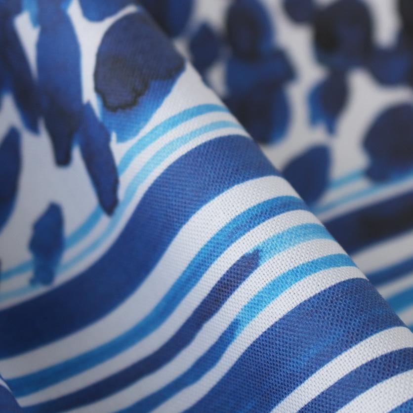 大海原（ブルー）海柄- 布・生地の通販サイト：nunocoto fabric