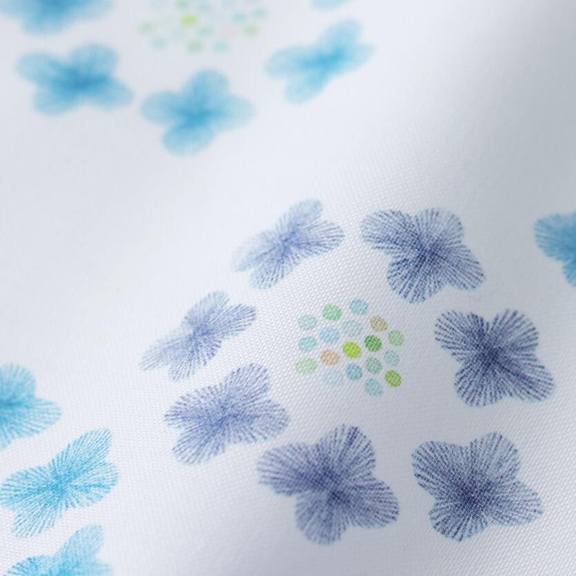 がくあじさい 花柄- 布・生地の通販サイト：nunocoto fabric