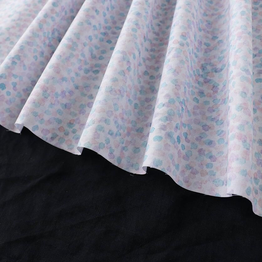 専用出品　044番　4段変形フリルデザイン　紫/藤×紫水玉/紫×水玉白 専用出品 044番 4段変形フリルデザイン 紫/藤×紫水玉/紫×