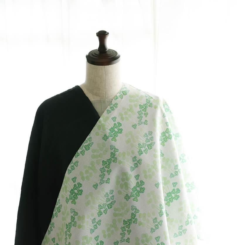 しろつめくさ 花柄- 布・生地の通販サイト：nunocoto fabric